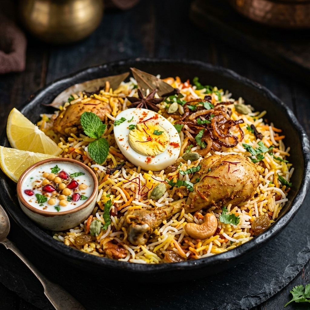 Chicken Fry Biryani